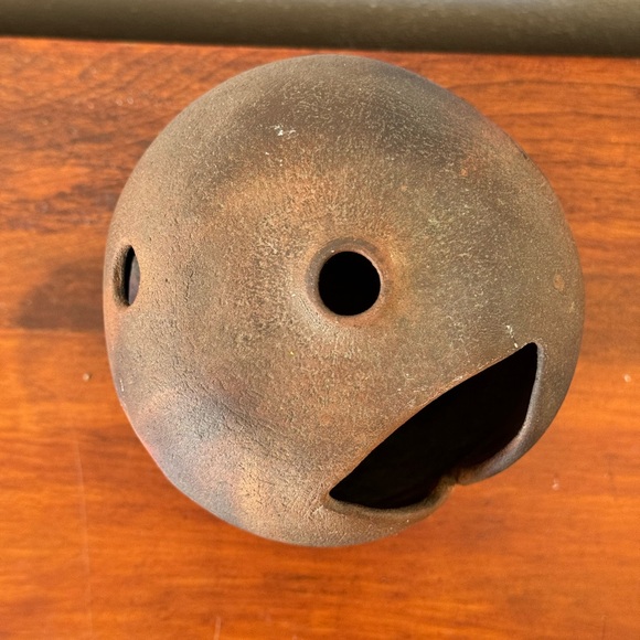 Vintage Signed Jerry Lee Organic Minimalist Raku Vase or Object - Picture 2 of 9